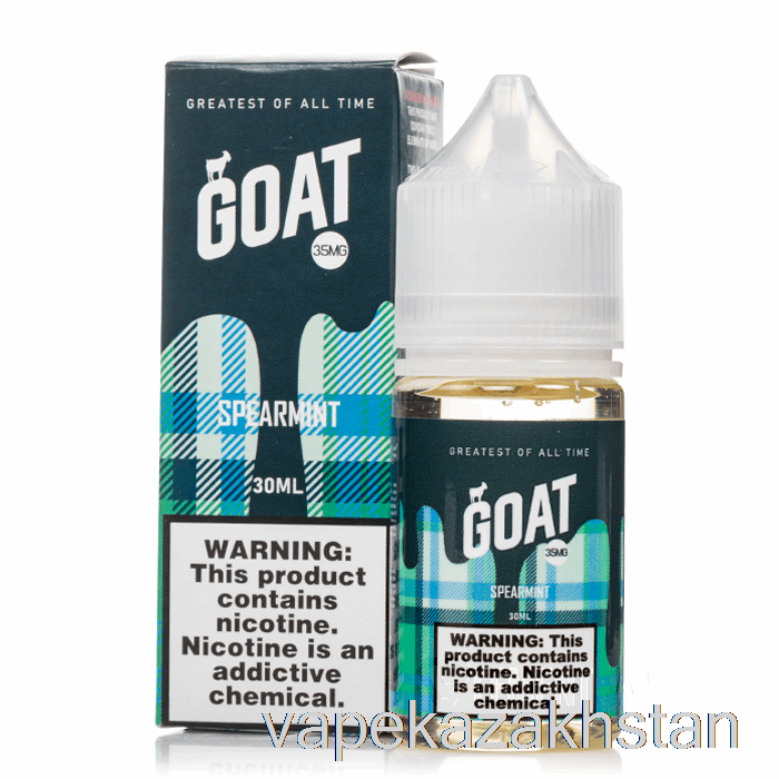 Vape Disposable Spearmint - Goat Salts - 30mL 35mg